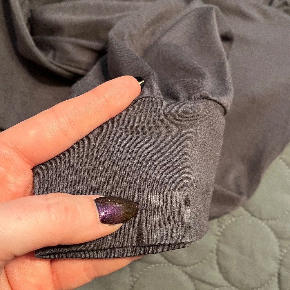 Sunday Citizen Lounge Pants Joggers Gray Casual Comfy Pockets Quiet Luxury - Picture 6 of 11